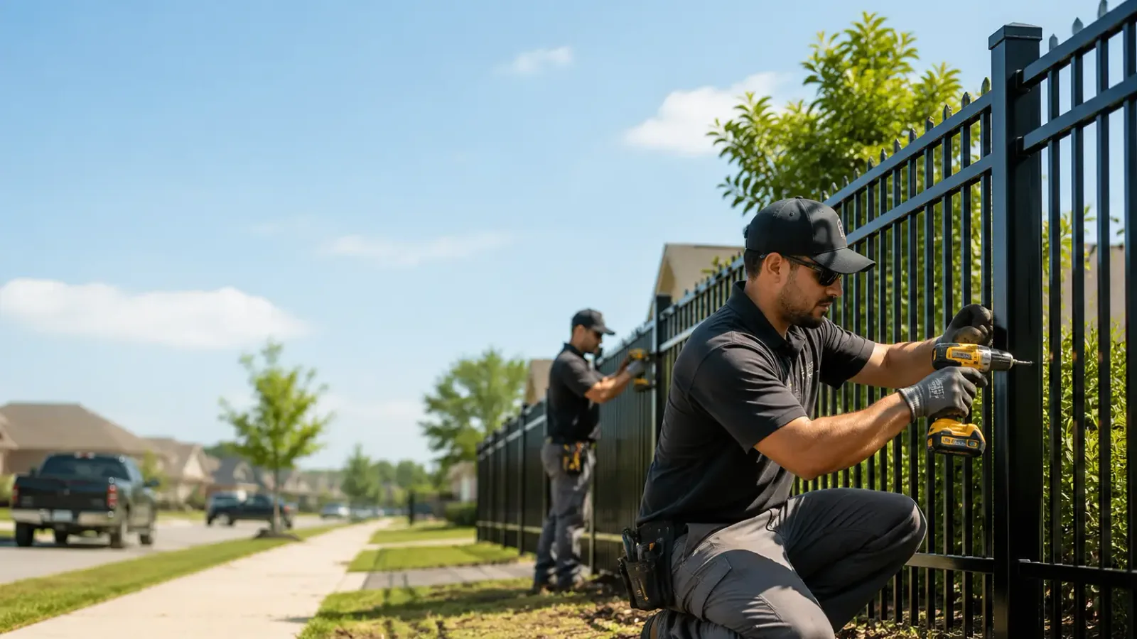 Metal Fence Installation in Fairmount, GA